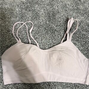 Lululemon Athletica Light Pink cloud Sports Bra